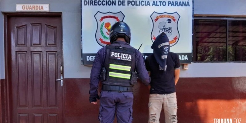 Homem preso com mandado de prisão por roubo qualificado em Presidente Franco